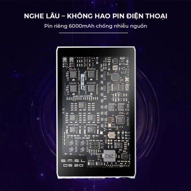 Bộ SMSL DS20 DAC & Amply Nam Châm Hút, Khuếch Đại Headphone - Giá 5,534,610 VND 5