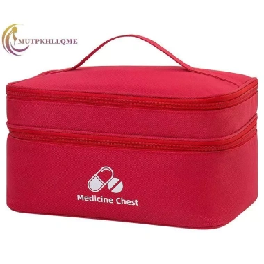 Bộ sơ cứu du lịch 2 lớp - Túi phân loại thuốc Oxford chống dịch - Giá 109.340₫