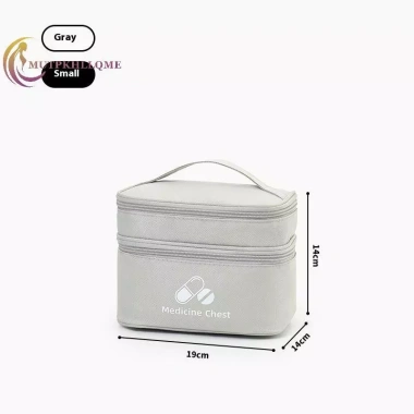 Bộ sơ cứu du lịch 2 lớp - Túi phân loại thuốc Oxford chống dịch - Giá 109.340₫