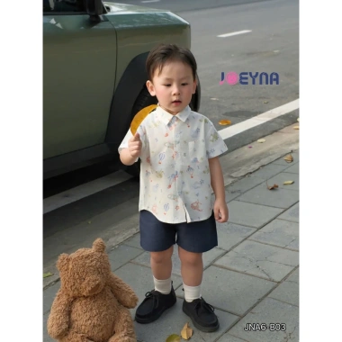 Bộ Sơ Mi Bé Trai Họa Tiết Khinh Khí Cầu Sành Điệu, Ngộ Ngĩnh - Chất Liệu Cao Cấp, Mềm Thấm Hút Mồ, Giá 265.000 VND 2 Bộ Sơ Mi Bé Trai Họa Tiết Khinh Khí Cầu Sành Điệu, Ngộ Ngĩnh - Chất Liệu Cao Cấp, Mềm Thấm Hút Mồ, Giá 265.000 VND 2