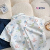 Bộ Sơ Mi Bé Trai Họa Tiết Khinh Khí Cầu Sành Điệu, Ngộ Ngĩnh - Chất Liệu Cao Cấp, Mềm Thấm Hút Mồ, Giá 265.000 VND 6