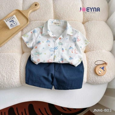 Bộ Sơ Mi Bé Trai Họa Tiết Khinh Khí Cầu Sành Điệu, Ngộ Ngĩnh - Chất Liệu Cao Cấp, Mềm Thấm Hút Mồ, Giá 265.000 VND 10 Bộ Sơ Mi Bé Trai Họa Tiết Khinh Khí Cầu Sành Điệu, Ngộ Ngĩnh - Chất Liệu Cao Cấp, Mềm Thấm Hút Mồ, Giá 265.000 VND 10