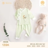 Bộ Sơ Sinh Dài Tay Dokma DB3.070 DB3.285 2,8-6,8kg Giá ưu đãi 139.000đ ấm áp cho bé 4
