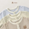 Bộ Sơ Sinh Embes Dài Tay Cài Thẳng Kẻ Ô Cotton Mềm Mại 0-9 Tháng - 188k 2