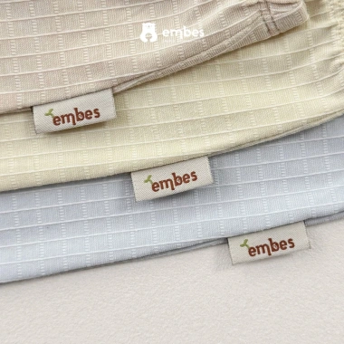 Bộ Sơ Sinh Embes Dài Tay Cài Thẳng Kẻ Ô Cotton Mềm Mại 0-9 Tháng - 188k 4