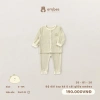 Bộ Sơ Sinh Embes Dài Tay Cài Thẳng Kẻ Ô Cotton Mềm Mại 0-9 Tháng - 188k 6