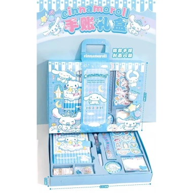 Bộ sổ tay kế hoạch Sanrio - Hộp quà Cinnamoroll và My Melody, quà sinh nhật trẻ em, giảm 22%
