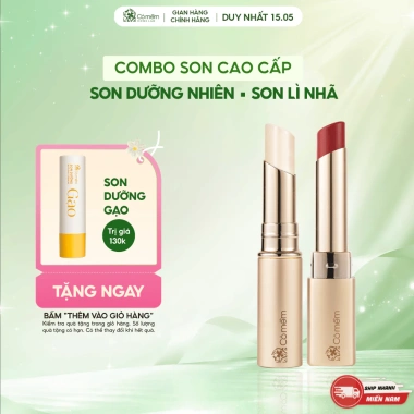 Bộ Son Môi Cao Cấp Nhã Nhiên – Mềm Mịn, Dưỡng ẩm, Màu Cỏ Mềm, Chỉ 550.000₫ (Giảm từ 665.500₫)