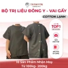 Bộ spa đông y Thành Tin - Đồ massage cotton lạnh, cổ tròn nút sau, mềm mịn thoáng mát 2