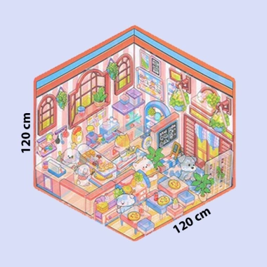 Bộ Sticker DIY Lắp Ráp 3D - Đồ Chơi Cắt Dán Sáng Tạo, Set Nguyên Liệu Làm Nhà, Giá 19.900 7 Bộ Sticker DIY Lắp Ráp 3D - Đồ Chơi Cắt Dán Sáng Tạo, Set Nguyên Liệu Làm Nhà, Giá 19.900 7