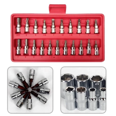 Bộ sửa chữa 46 chi tiết hộp đỏ - Dụng cụ đa năng cho ô tô & xe máy, giảm còn 99k