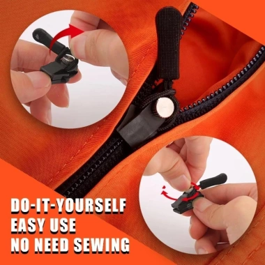 Bộ sửa chữa dây kéo YudhUI 3 kích thước – Thay đầu kim loại cho vali DIY, giá 27.940₫