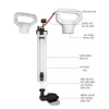 Bộ Súng Thông Tắc Bồn Cầu, Bồn Rửa, Cống Thoát Sàn - Khí Nén An Toàn, Hiệu Quả, 209.000 VNĐ 4