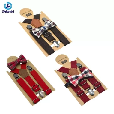 Bộ suspender & bow tie trẻ em điều chỉnh 3 kẹp kim loại, thời trang bé giá 105.840 Bộ suspender & bow tie trẻ em điều chỉnh 3 kẹp kim loại, thời trang bé giá 105.840