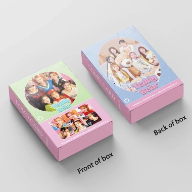 Bộ sưu tập 55 Photocards STAYC Gấu Bông LOMO trong hộp - Giá chỉ 57.200₫