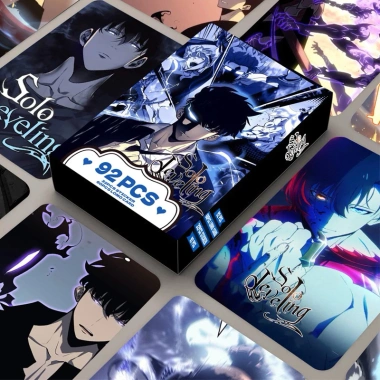 Bộ sưu tập 60 Lomo Card Solo Leveling + 32 Sticker Anime – Giá ưu đãi 33.810₫