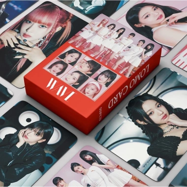 Bộ sưu tập IVE Photocards WAVE LOMO 55 thẻ Bưu thiếp - Hộp 55 cái giá 57.200đ