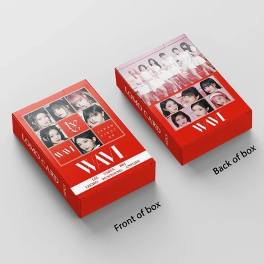 Bộ sưu tập IVE Photocards WAVE LOMO 55 thẻ Bưu thiếp - Hộp 55 cái giá 57.200đ