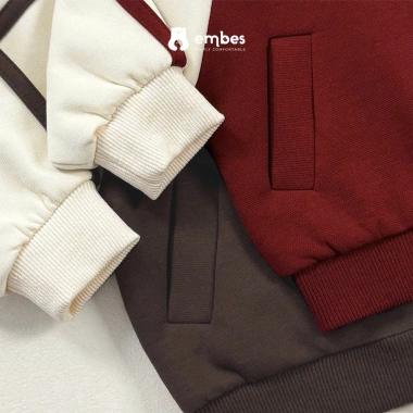 Bộ sưu tập mới: Áo khoác bomber nỉ dày cho bé 8-18kg – giá ưu đãi 316.000₫ 4