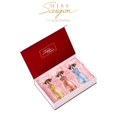 Bộ sưu tập nước hoa Miss Saigon Elegance Blush & Bloom 15ml x3 Giá ưu đãi 765.000 VND