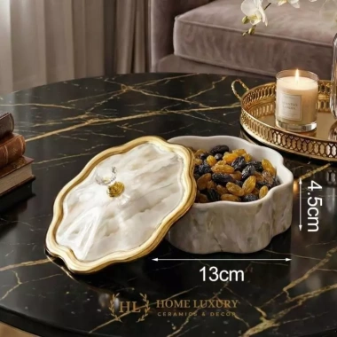 Bộ sưu tập sứ 2.026 Vân Đá Marble Kẻ Vàng Kim - Hũ sứ đựng bánh kẹo, mứt Tết, tăm, gạt tàn, giảm còn 80.000₫ 10 Bộ sưu tập sứ 2.026 Vân Đá Marble Kẻ Vàng Kim - Hũ sứ đựng bánh kẹo, mứt Tết, tăm, gạt tàn, giảm còn 80.000₫ 10