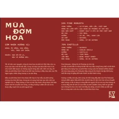 Bộ Sưu Tập Tết Cà Phê Light Roast Mùa Đơm Hoa Every Half 200g - Giá Giảm 549k 5 Bộ Sưu Tập Tết Cà Phê Light Roast Mùa Đơm Hoa Every Half 200g - Giá Giảm 549k 5