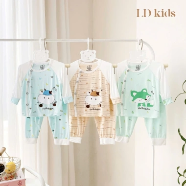 Bộ sưu tập Thu-Đông 5 bảng màu dài tay Petit cho bé, giảm giá 94.500₫