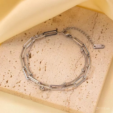 Bộ sưu tập vòng đeo tay thép không gỉ không phai - Giá chỉ 31.181đ, giảm mạnh