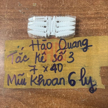 Bộ Tắc Kê Nở Nhựa Siêu Bền - Phụ Kiện Treo Tường, Khoan Bê Tông Độ Bền Cao, Giá Ưu Đãi 11,011₫