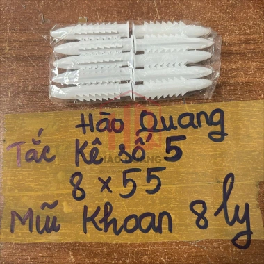 Bộ Tắc Kê Nở Nhựa Siêu Bền - Phụ Kiện Treo Tường, Khoan Bê Tông Độ Bền Cao, Giá Ưu Đãi 11,011₫