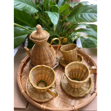 Bộ tách trà mini decor sự kiện, trang trí Tết, quà tặng - Giá chỉ 160k, xuất khẩu nước ngoài