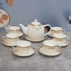 Bộ tách trà sứ bone porcelain 14 chi tiết - Hoa văn tinh tế, hộp quà tặng, 1.359.000₫ 8