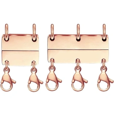Bộ tách vòng cổ từ tính NLINNI - Vòng cổ nhiều lớp vàng bạc, xếp chồng, DIY kết nối vòng tay nữ, giảm còn 52.800₫