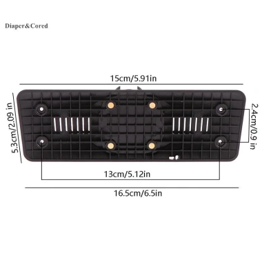 Bộ Tấm Sau Gương Chiếu Hậu CORED + Gương Dash Cam Đế Cánh Tay Cho Xe DVR - Thay Thế Dây Đeo YTH, Giá Ưu Đãi 217.800₫