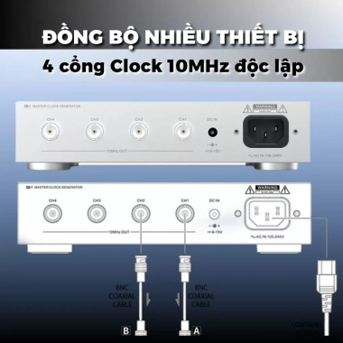 Bộ Tạo Xung Clock Rời SMSL G1 OCXO Độ Chính Xác Cao cho Hệ Thống Âm Thanh Hi‑End 7
