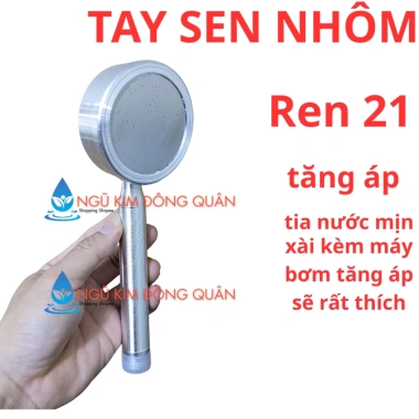 Bộ tay sen nhôm tăng áp siêu mạnh, vòi sen đa chức năng - giá 34.999đ, tiết kiệm nước, lực mạnh 2 Bộ tay sen nhôm tăng áp siêu mạnh, vòi sen đa chức năng - giá 34.999đ, tiết kiệm nước, lực mạnh 2