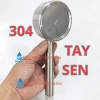 Bộ tay sen nhôm tăng áp siêu mạnh, vòi sen đa chức năng - giá 34.999đ, tiết kiệm nước, lực mạnh 4