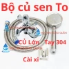 Bộ tay sen nhôm tăng áp siêu mạnh, vòi sen đa chức năng - giá 34.999đ, tiết kiệm nước, lực mạnh 7