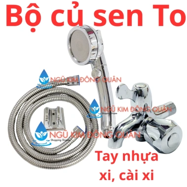 Bộ tay sen nhôm tăng áp siêu mạnh, vòi sen đa chức năng - giá 34.999đ, tiết kiệm nước, lực mạnh 9 Bộ tay sen nhôm tăng áp siêu mạnh, vòi sen đa chức năng - giá 34.999đ, tiết kiệm nước, lực mạnh 9