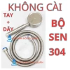 Bộ tay sen nhôm tăng áp siêu mạnh, vòi sen đa chức năng - giá 34.999đ, tiết kiệm nước, lực mạnh 11