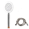 Bộ tay sen tắm inox 304 tròn mỏng an toàn, đầy đủ dây và gác cài, giá 58.000đ 5