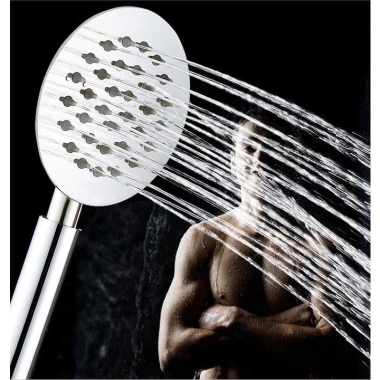 Bộ tay sen tắm inox 304 tròn mỏng an toàn, đầy đủ dây và gác cài, giá 58.000đ 8 Bộ tay sen tắm inox 304 tròn mỏng an toàn, đầy đủ dây và gác cài, giá 58.000đ 8