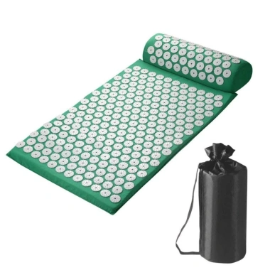 Bộ Thảm và Gối Yoga Mát Xa Bấm Huyệt - Thư Giãn Cơ Bắp, Chống Trượt, Giảm Giá 22%