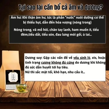 Bổ Thận Âm Dương Fengcha - Trà Cân Bằng Thận 30 Gói, Hỗ Trợ Thận, Giá 216k 3