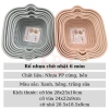 Bộ Thau Rổ 2 Lớp Vuông Nhựa Việt Nhật 6 Món, Kèm Chậu Hứng Nước – Tiện Lợi cho Bếp, Giá 28.000đ 3