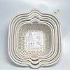 Bộ Thau Rổ 2 Lớp Vuông Nhựa Việt Nhật 6 Món, Kèm Chậu Hứng Nước – Tiện Lợi cho Bếp, Giá 28.000đ 8