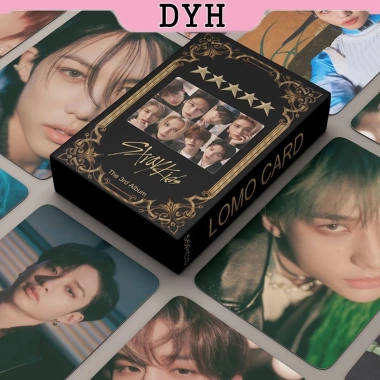 Bộ thẻ LOMO Stray Kids 55 tấm 5 star – Hình nhóm KPOP, chỉ 57.200₫