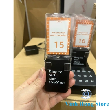 Bộ thẻ rung gọi phục vụ 16 thẻ - Gọi order, bảo hành 1 năm, giá 1.72 triệu 7