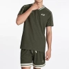 Bộ thể thao LADOS-7.138 áo cổ tim vải tổ ong, quần phối bo năng động - 272k 6