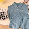 Bộ Thể Thao Mùa Hè Bé Trai Phong Cách Hàn Quốc – Quần Short Tay Ngắn 207.249₫
